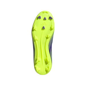 ADI JR F50 LEAGUE FG PURPLE RUSH/LUCID LEMON