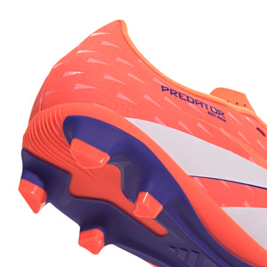 ADI JR PREDATOR CLUB FG SIGNAL CORAL/WHITE