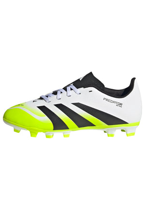 ADI JR PREDATOR CLUB FG WHITE/BLACK/LUCID LEMON
