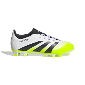 ADI JR PREDATOR CLUB FG WHITE/BLACK/LUCID LEMON