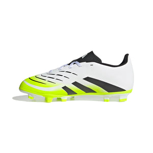 ADI JR PREDATOR CLUB FG WHITE/BLACK/LUCID LEMON