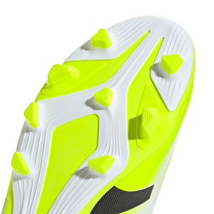 ADI JR PREDATOR CLUB FG WHITE/BLACK/LUCID LEMON