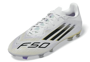 ADI F50 LEAGUE FG WHITE/CORE BLACK/GOLD