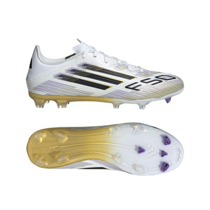 ADI F50 LEAGUE FG WHITE/CORE BLACK/GOLD