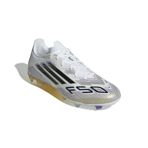 ADI F50 LEAGUE FG WHITE/CORE BLACK/GOLD