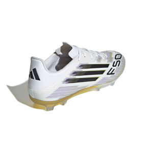 ADI F50 LEAGUE FG WHITE/CORE BLACK/GOLD