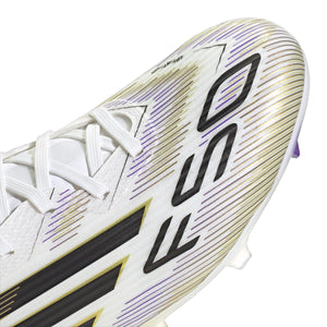 ADI F50 LEAGUE FG WHITE/CORE BLACK/GOLD