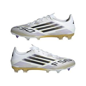 ADI F50 LEAGUE FG WHITE/CORE BLACK/GOLD