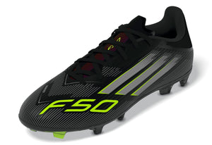 ADI F50 LEAGUE FG CORE BLACK/LUCID LEMON