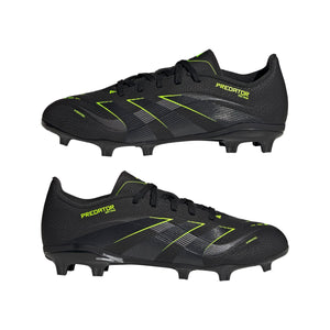 ADI JR PREDATOR LEAGUE FG CORE BLACK/LUCID LEMON