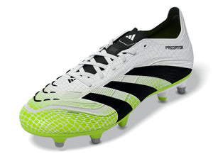 ADI PREDATOR LEAGUE SG WHITE/BLACK/LUCID LEMON