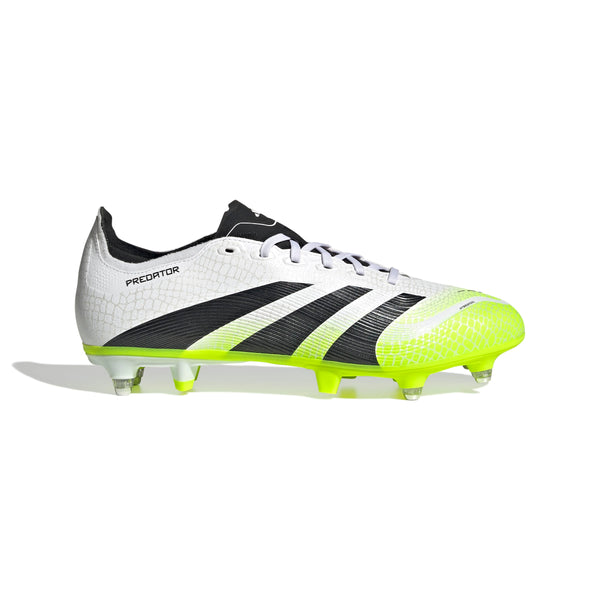 ADI PREDATOR LEAGUE SG WHITE/BLACK/LUCID LEMON