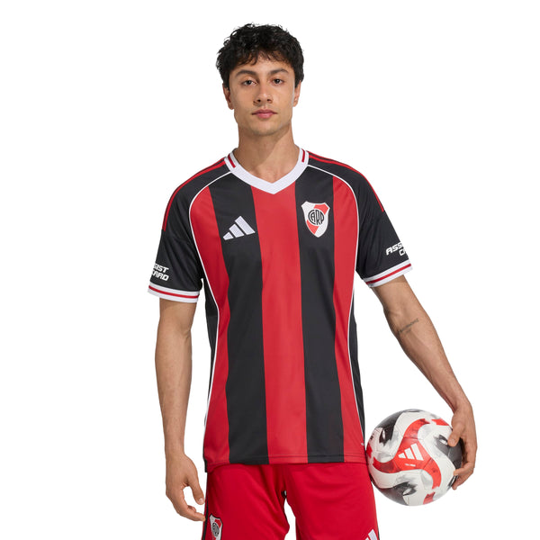 ADI RIVER PLATE 25-26 AWAY JERSEY BLACK/POWER RED