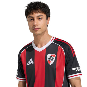 ADI RIVER PLATE 25-26 AWAY JERSEY BLACK/POWER RED