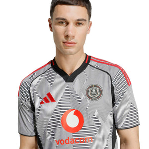 ADI ORLANDO PIRATES 25-26 AWAY JERSEY BLACK/WHITE/RED