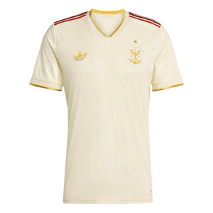 ADI FLAMENGO CR 25-26 THIRD JERSEY CREAM WHITE