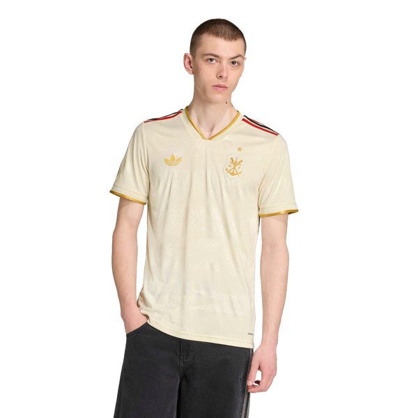 ADI FLAMENGO CR 25-26 THIRD JERSEY CREAM WHITE