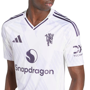 ADI MAN U 25-26 AWAY JERSEY WHITE/LAVENDER