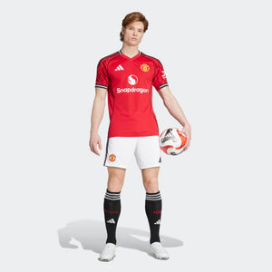 ADI MAN U 25-26 HOME SHORT WHITE