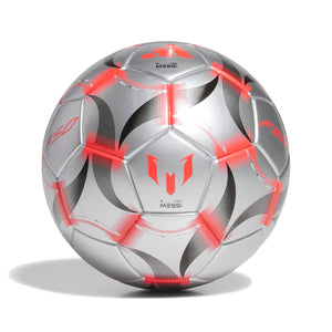 ADI MESSI MINI BALL SILVER/LUCID RED