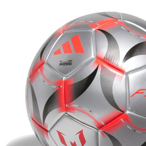 ADI MESSI MINI BALL SILVER/LUCID RED