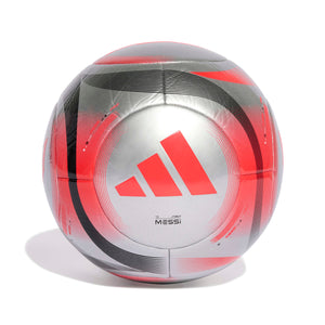 ADI MESSI CLUB BALL SILVER/LUCID RED