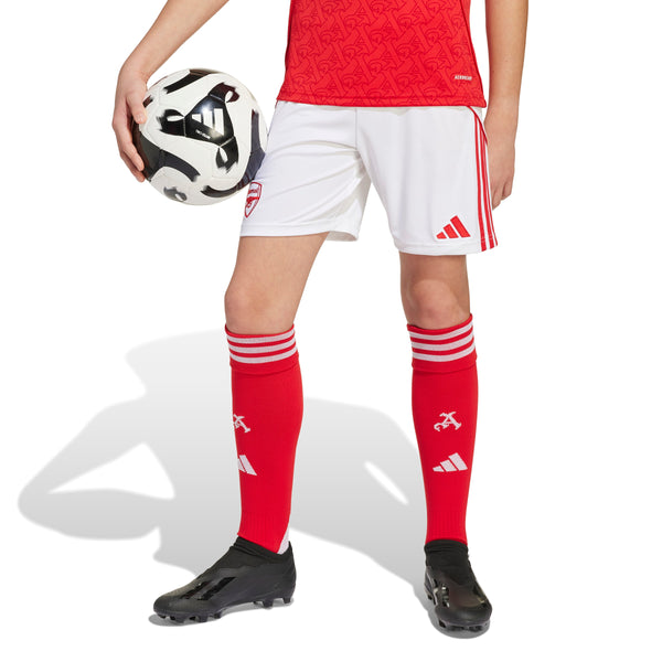 ADI JR ARSENAL 25-26 HOME SHORT WHITE/SCARLET RED