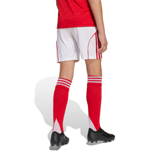ADI JR ARSENAL 25-26 HOME SHORT WHITE/SCARLET RED