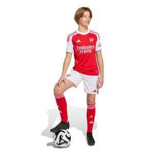 ADI JR ARSENAL 25-26 HOME SHORT WHITE/SCARLET RED