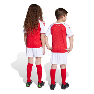 ADI JR ARSENAL 25-26 HOME MINIKIT SCARLET RED/WHITE
