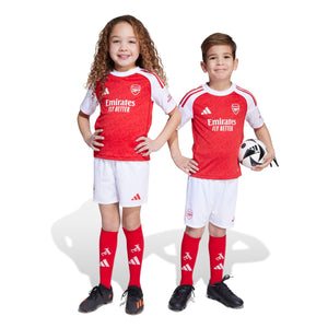 ADI JR ARSENAL 25-26 HOME MINIKIT SCARLET RED/WHITE