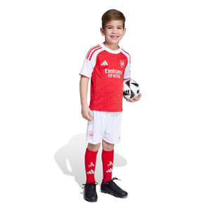 ADI JR ARSENAL 25-26 HOME MINIKIT SCARLET RED/WHITE