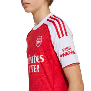 ADI JR ARSENAL 25-26 HOME JERSEY SCARLET RED/WHITE