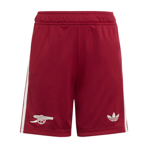 ADI JR ARSENAL 25-26 THIRD SHORT BURGUNDY/CLOUD WHITE