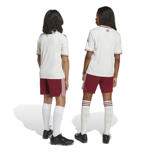 ADI JR ARSENAL 25-26 THIRD SHORT BURGUNDY/CLOUD WHITE