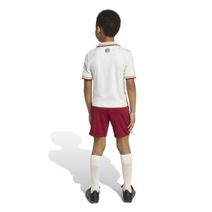 ADI JR ARSENAL 25-26 THIRD MINIKIT CLOUD WHITE/BURGUNDY