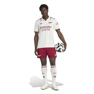ADI ARSENAL 25-26 THIRD SHORT BURGUNDY/CLOUD WHITE