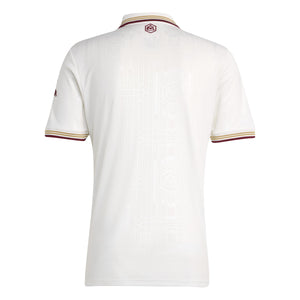 ADI ARSENAL 25-26 THIRD JERSEY CLOUD WHITE/BURGUNDY