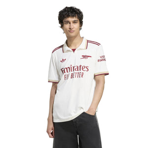 ADI ARSENAL 25-26 THIRD JERSEY CLOUD WHITE/BURGUNDY