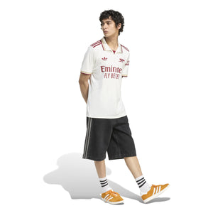 ADI ARSENAL 25-26 THIRD JERSEY CLOUD WHITE/BURGUNDY