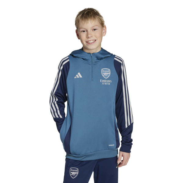 ADI JR ARSENAL 25-26 HOODY BLANCH BLUE