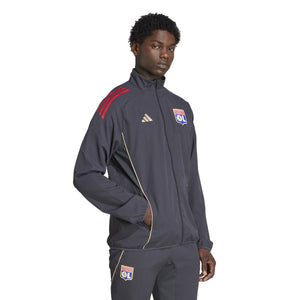 ADI LYON 25-26 PRESENTATION JACKET CARBON/HAZY BEIGE