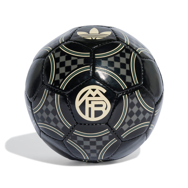ADI BAYERN 25-26 TREFOIL BALL BLACK/HALO IVORY