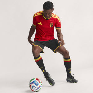 ADI BELGIE WC26 AUTHENTIC HOME JERSEY RED/BOLD GOLD