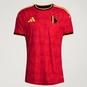 ADI BELGIE WC26 AUTHENTIC HOME JERSEY RED/BOLD GOLD