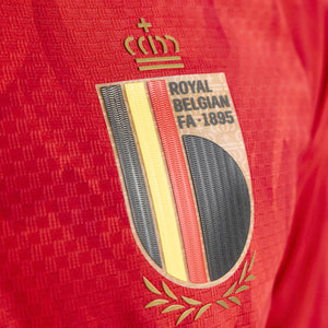 ADI BELGIE WC26 AUTHENTIC HOME JERSEY RED/BOLD GOLD