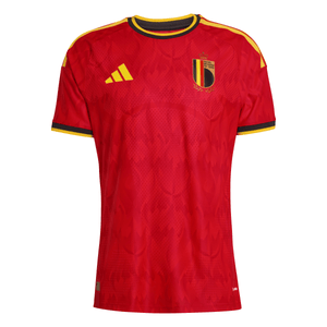 ADI BELGIE WC26 AUTHENTIC HOME JERSEY RED/BOLD GOLD