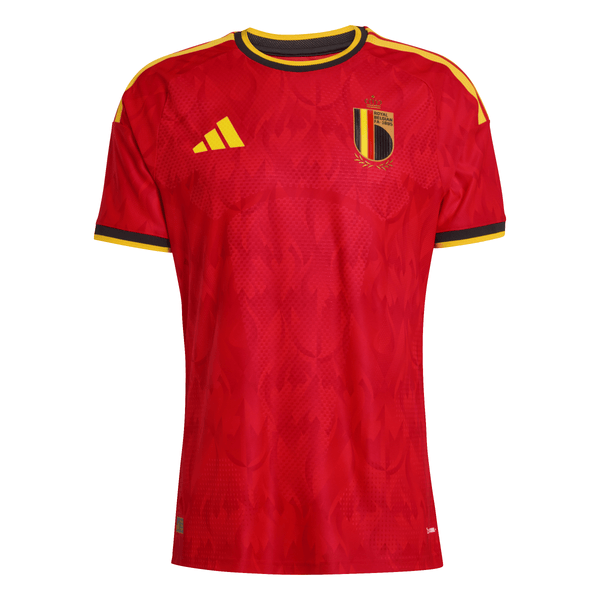 ADI BELGIE WC26 AUTHENTIC HOME JERSEY RED/BOLD GOLD