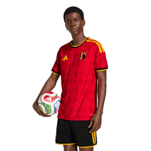 ADI BELGIE WC26 AUTHENTIC HOME JERSEY RED/BOLD GOLD