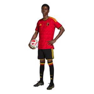 ADI BELGIE WC26 AUTHENTIC HOME JERSEY RED/BOLD GOLD